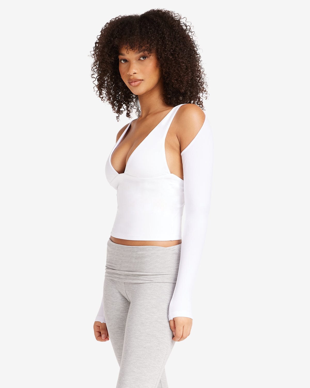 Capped Bolero | White