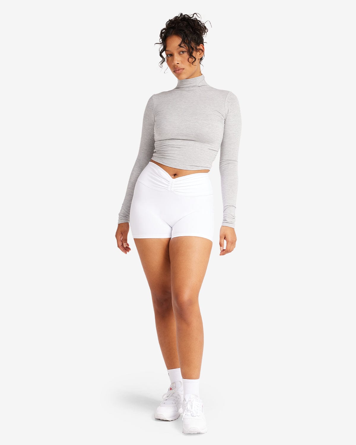 IM Serenity Drawstring Shorts 4" | White