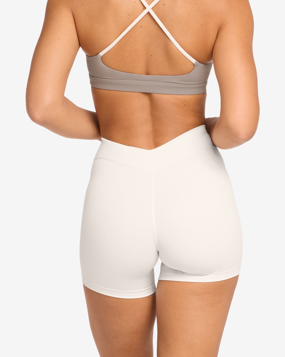 Form V Waist Shorts 5" | Vanilla