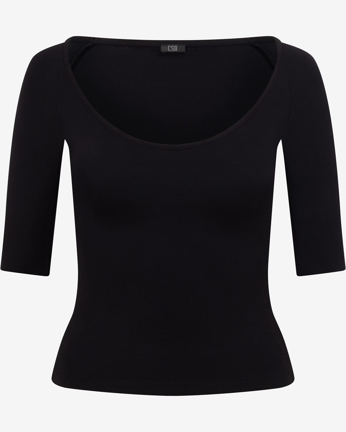 Short Sleeve Top | Black