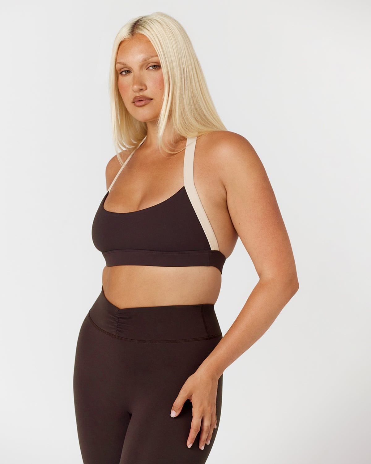 Form Alani Crop | Espresso Two Tone