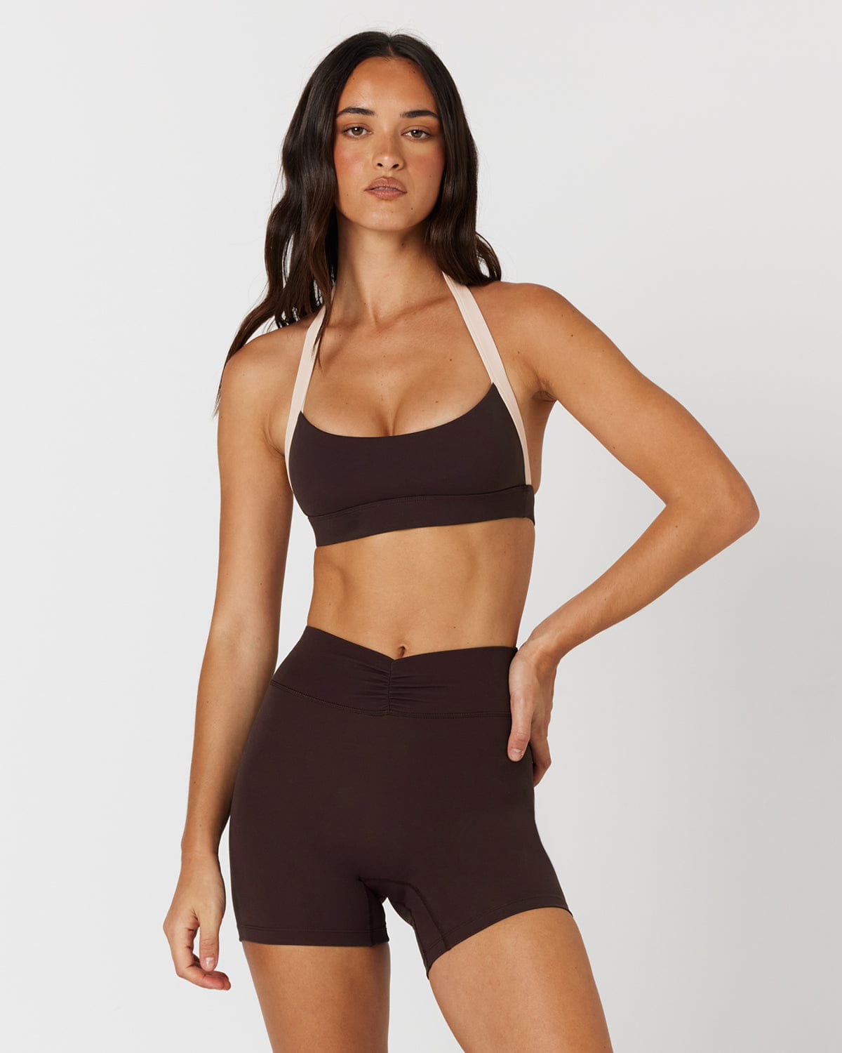 Form Alani Crop | Espresso Two Tone