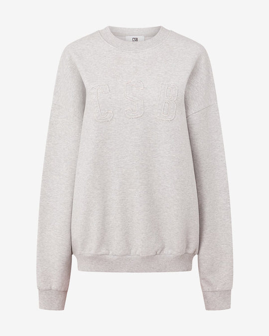 CSB Crewneck Sweatshirt | Snow Marl