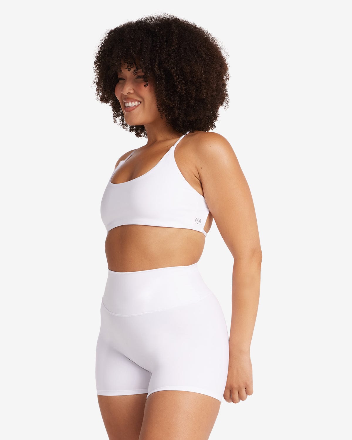 Serenity Lexi Crop | White