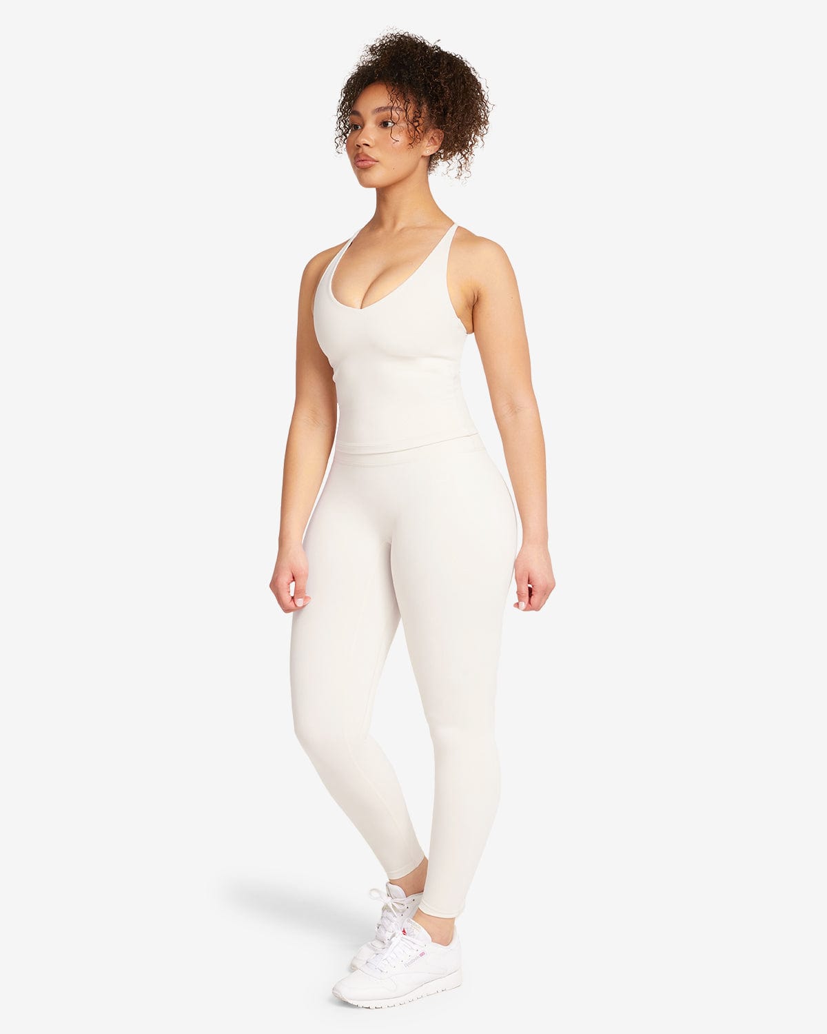 Fade Scrunch Leggings | Vanilla