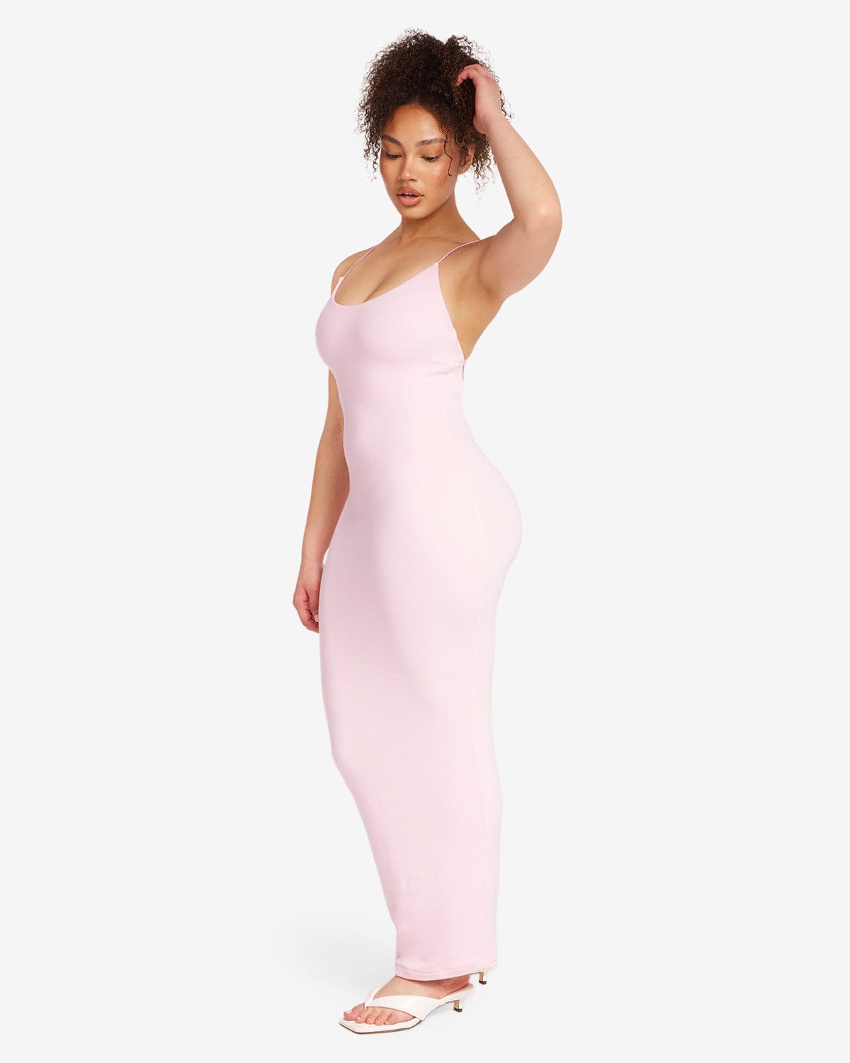 Open Back Rib Maxi Dress | Blossom