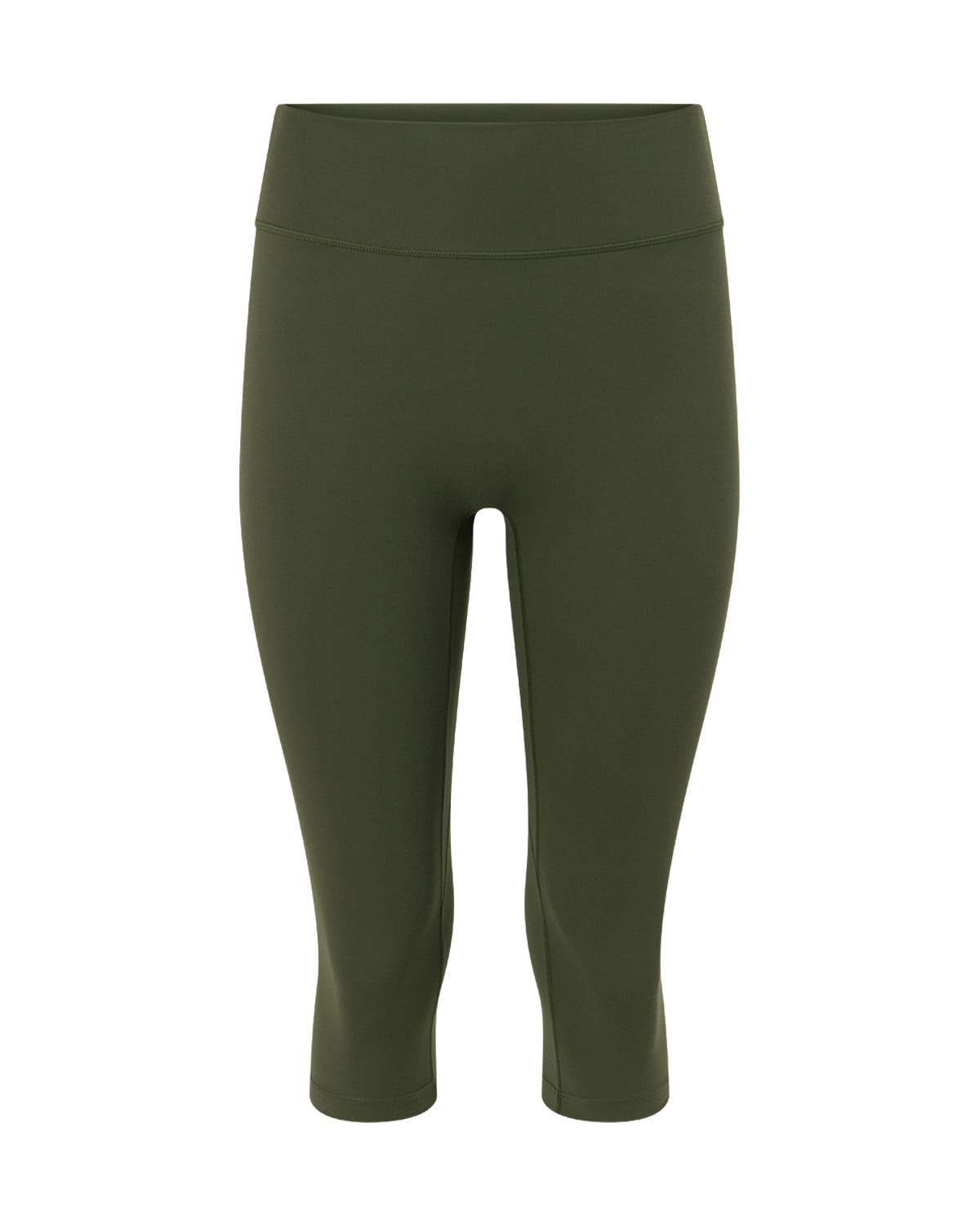 Form Invisible Scrunch Capri Leggings 16" | Deep Green