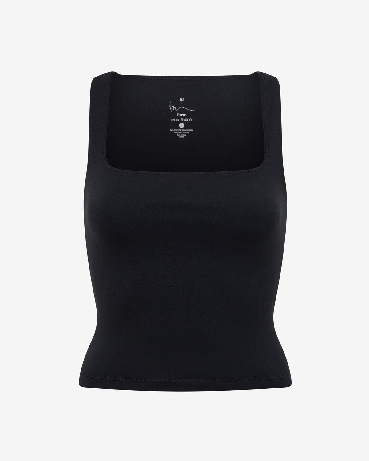 Form Scoop Tank | Black