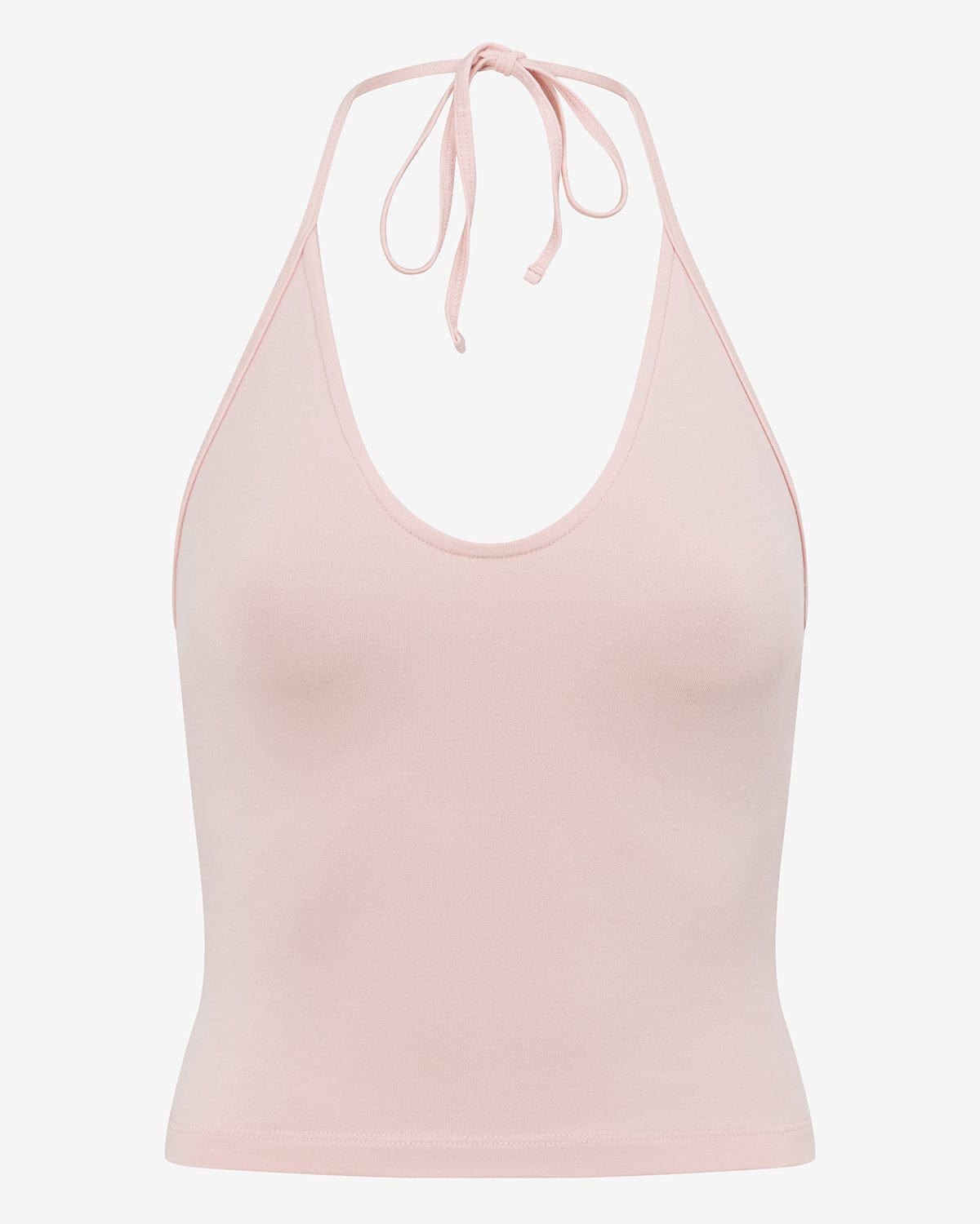 Halter Tie Tank | Blush