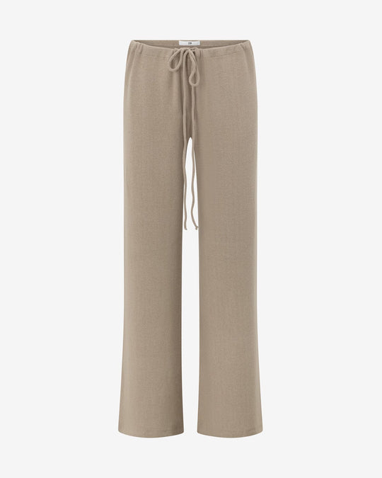 Terry Resort Pant | Almond
