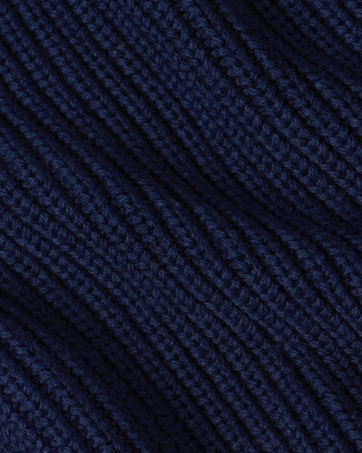 Off Shoulder Knit Sweater | Navy