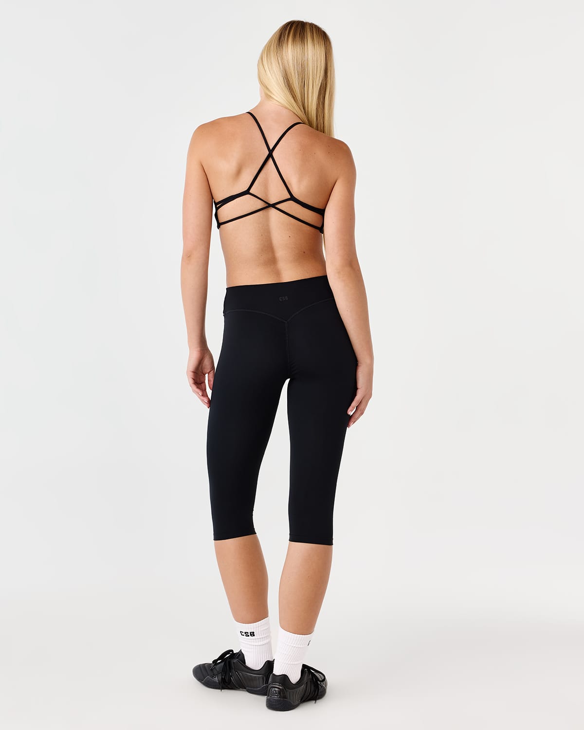 Form Invisible Scrunch Capri Leggings | Black