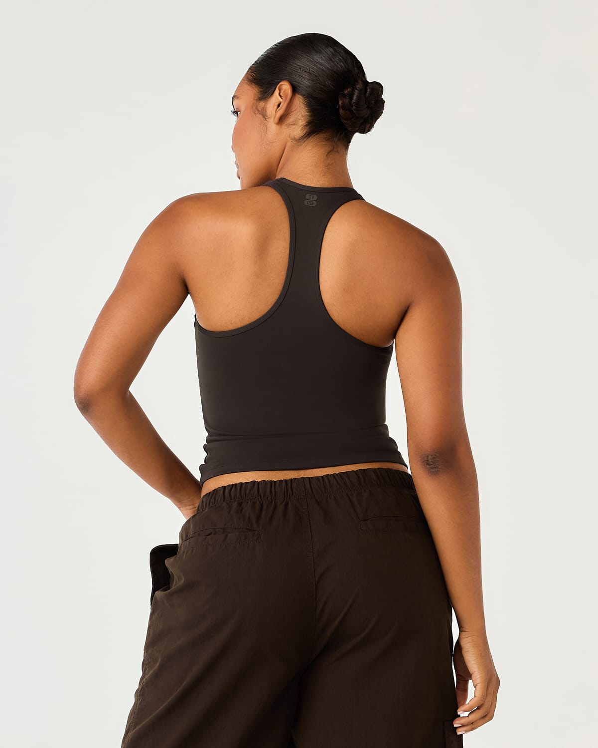 Form Racerback Tank | Grounded Brown