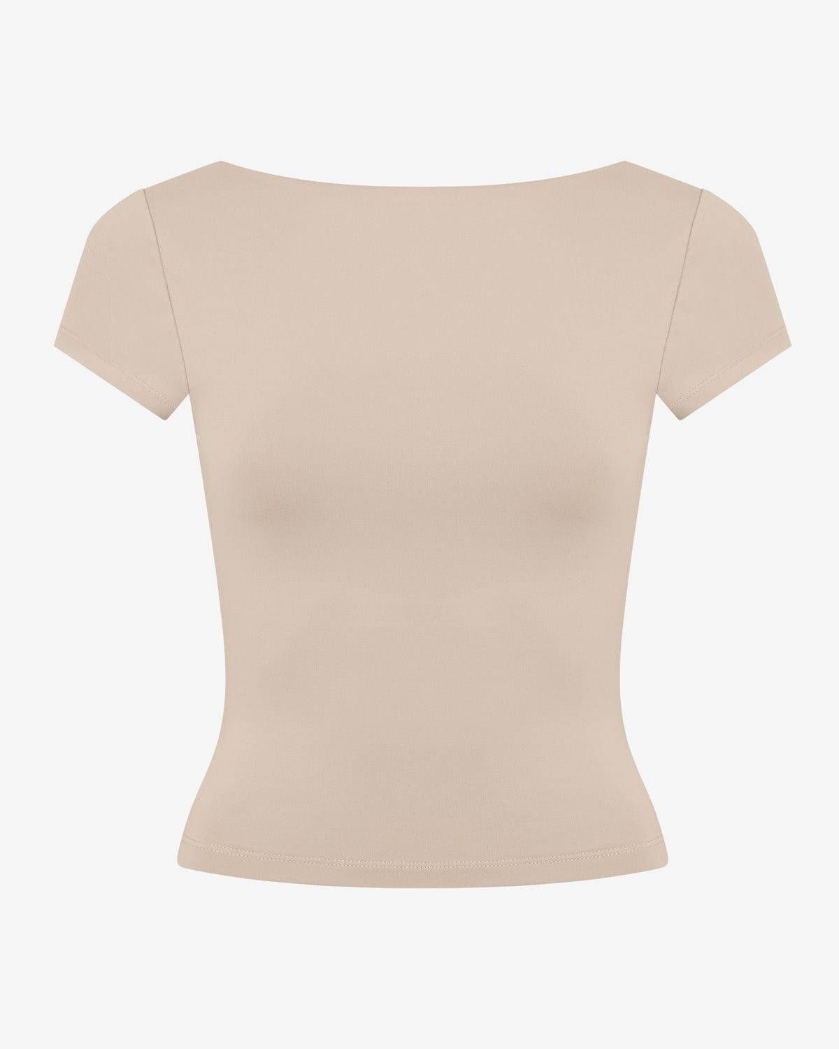 Form Open Back Tee | Fawn