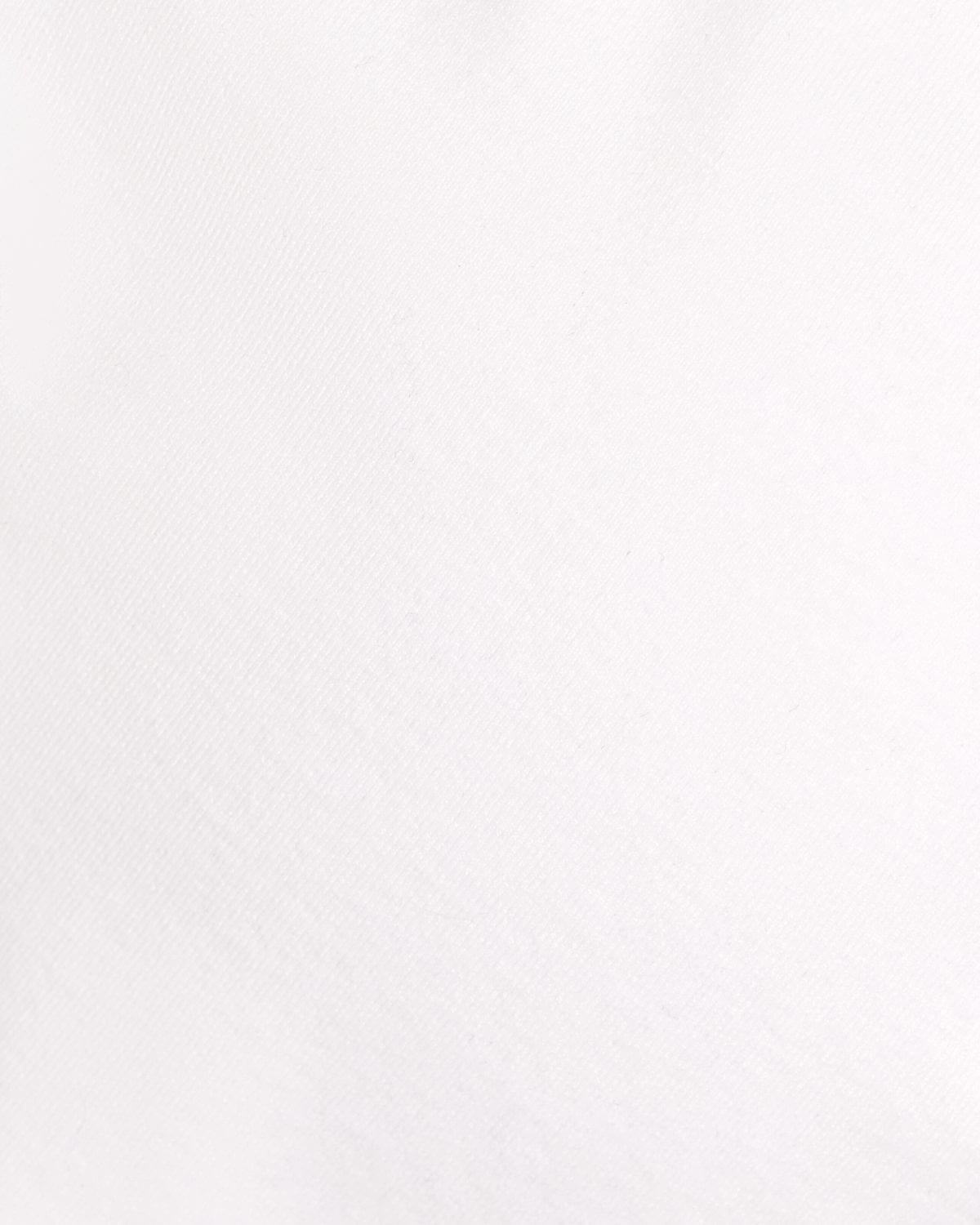 Seamless V Neck Crop | White