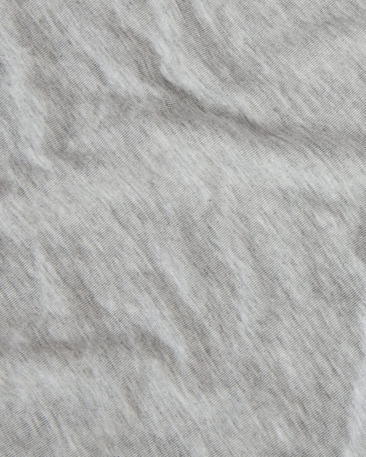Sheer Jersey Scoop Neck 3/4 Sleeve Top | Grey Marle