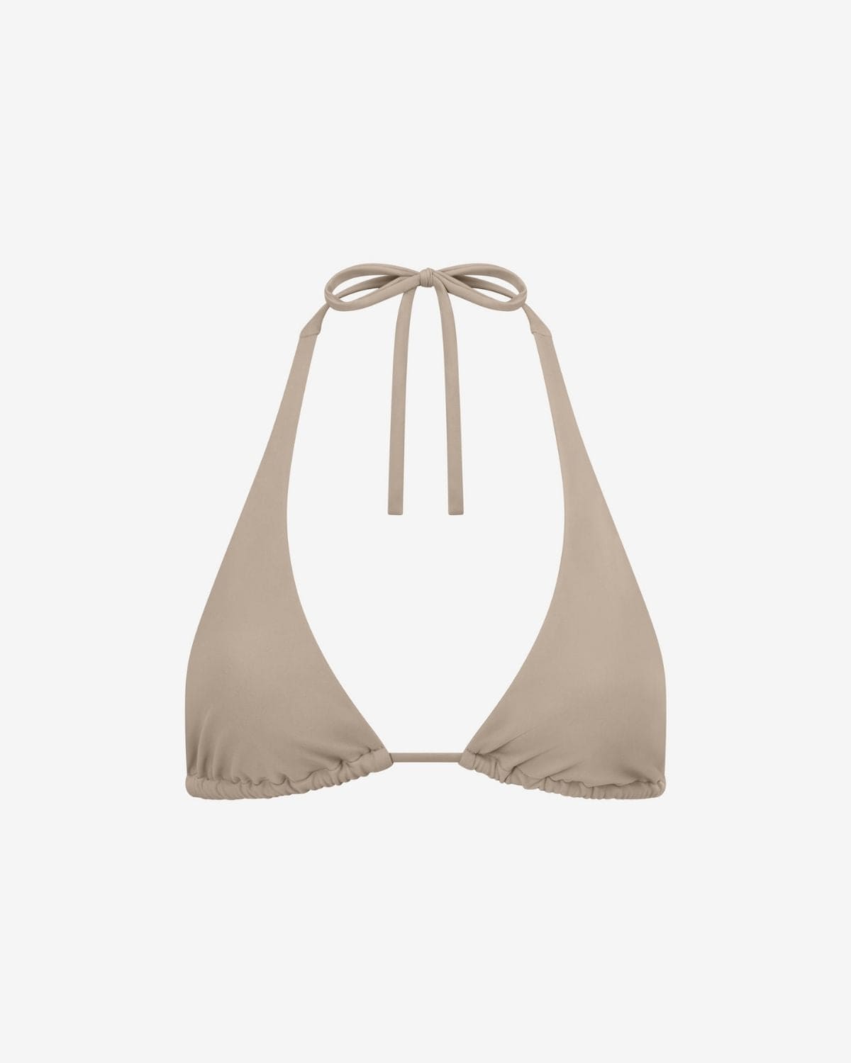 Swim Thick Triangle Bikini Top | Almond
