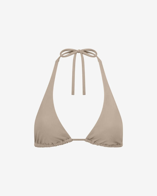 Swim Thick Triangle Bikini Top | Almond