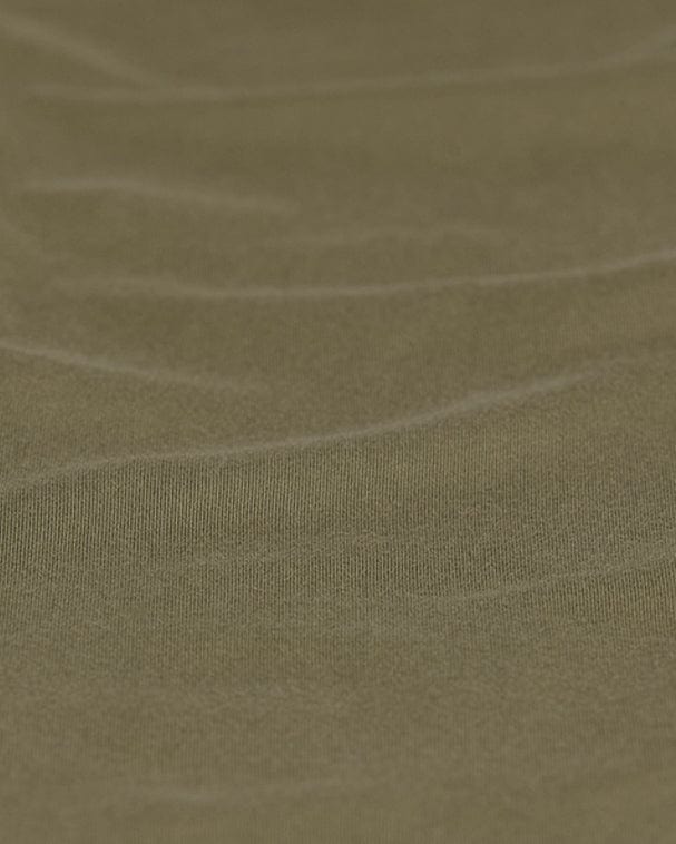 Serenity Contour Halter Crop | Vintage Khaki