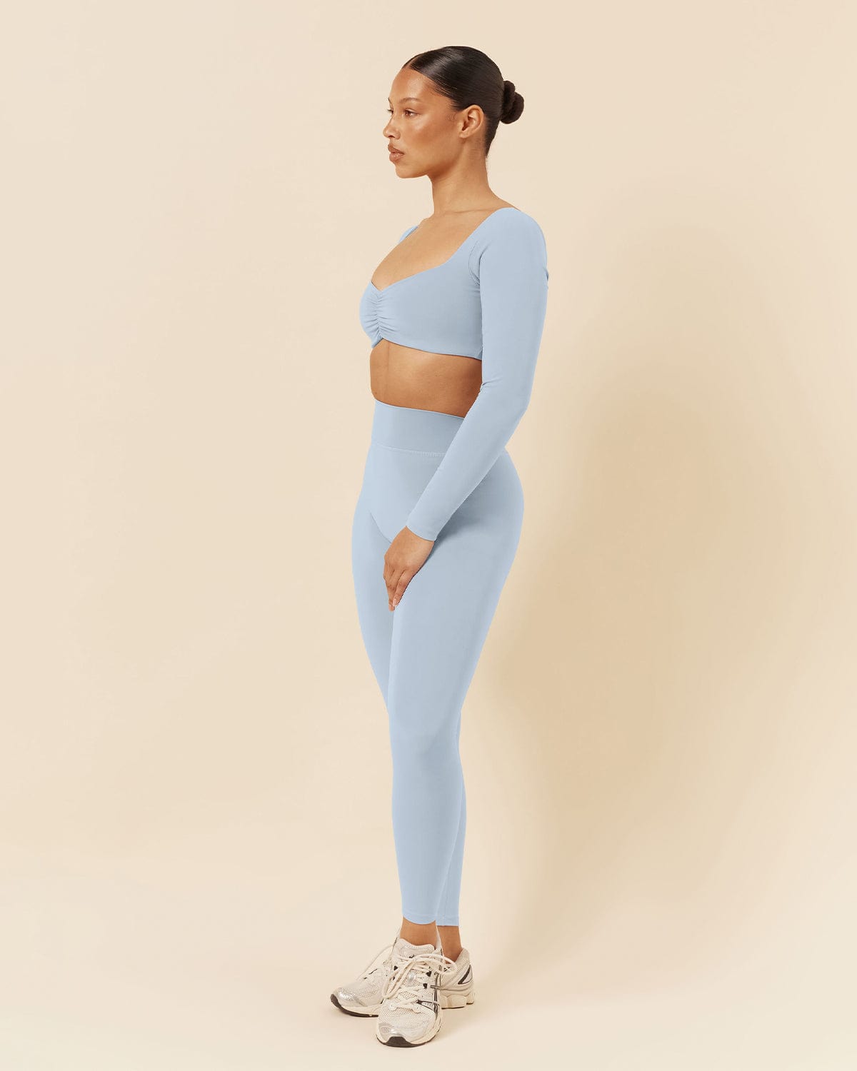 Form Margo Long Sleeve Top | Dusty Blue