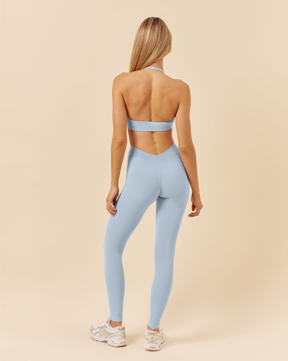 Form Clara Crop | Dusty Blue