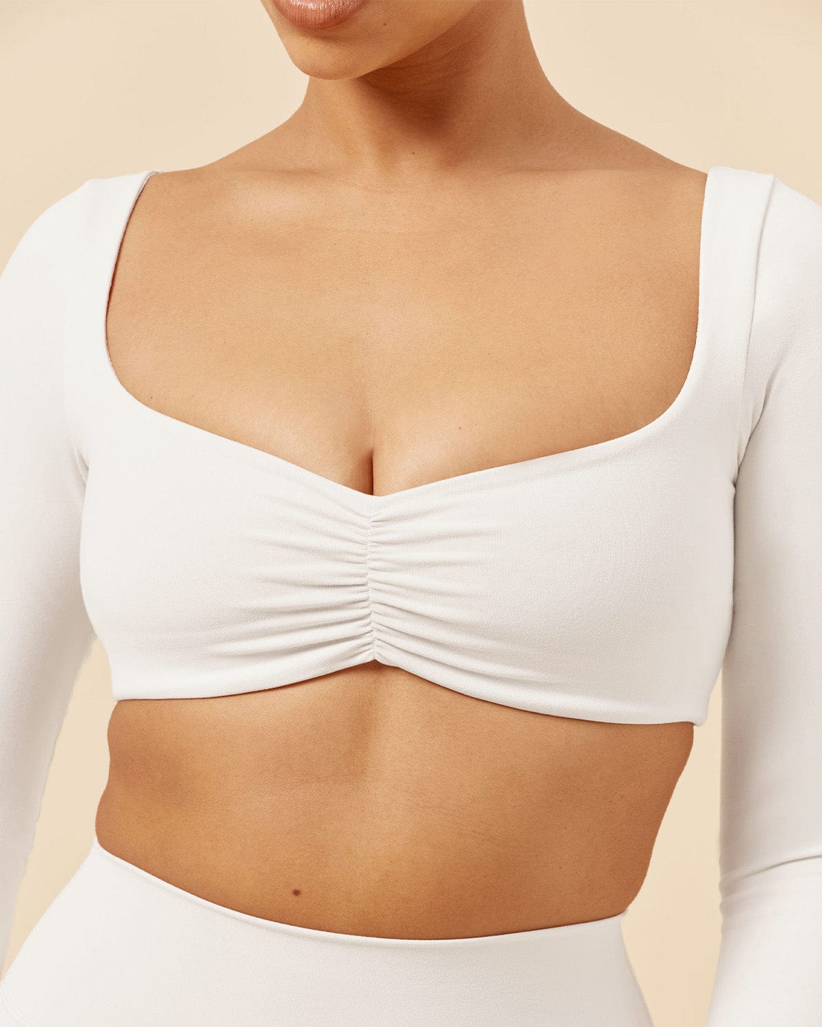 Form Margo Long Sleeve Top | Vanilla