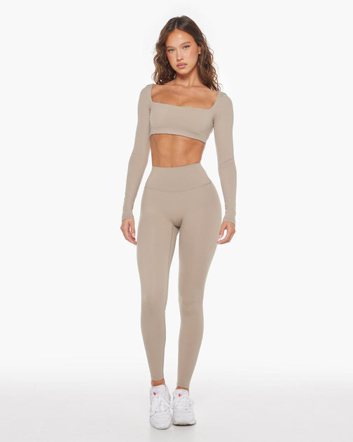 Crop Shop Boutique - CSB x Isabelle Mathers seamless set on