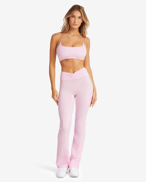 Pink denim skirt yoga pants hotsell