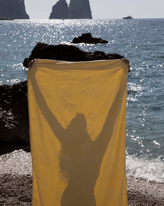 CSB Beach Towel | Lemon