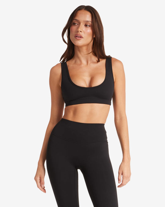 Activluxe Sage Crop | Black