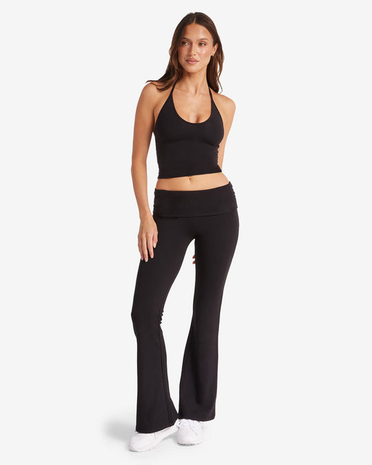 IM Jersey Flare Pant | Black