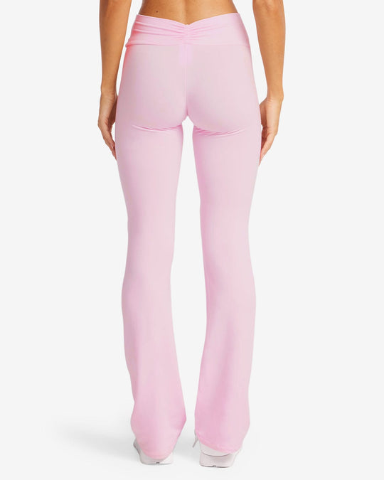 Pink bootcut yoga pants best sale