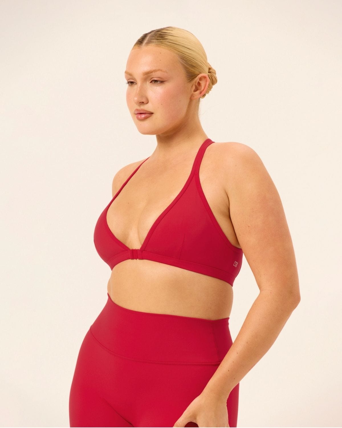 Serenity Paige Clasp Crop | Chilli