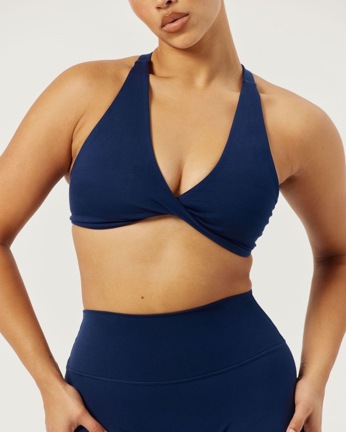 Serenity Sierra Crop | Navy