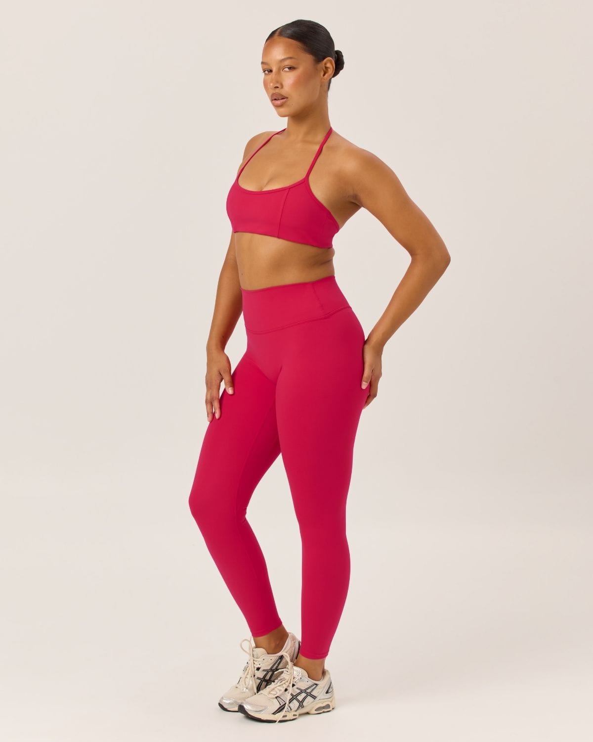 Serenity Invisible Scrunch Leggings | Strawberry