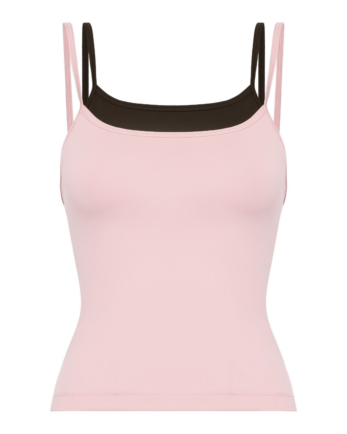 Form Reversible Layered Tank | Dark Chocolate Two Tone