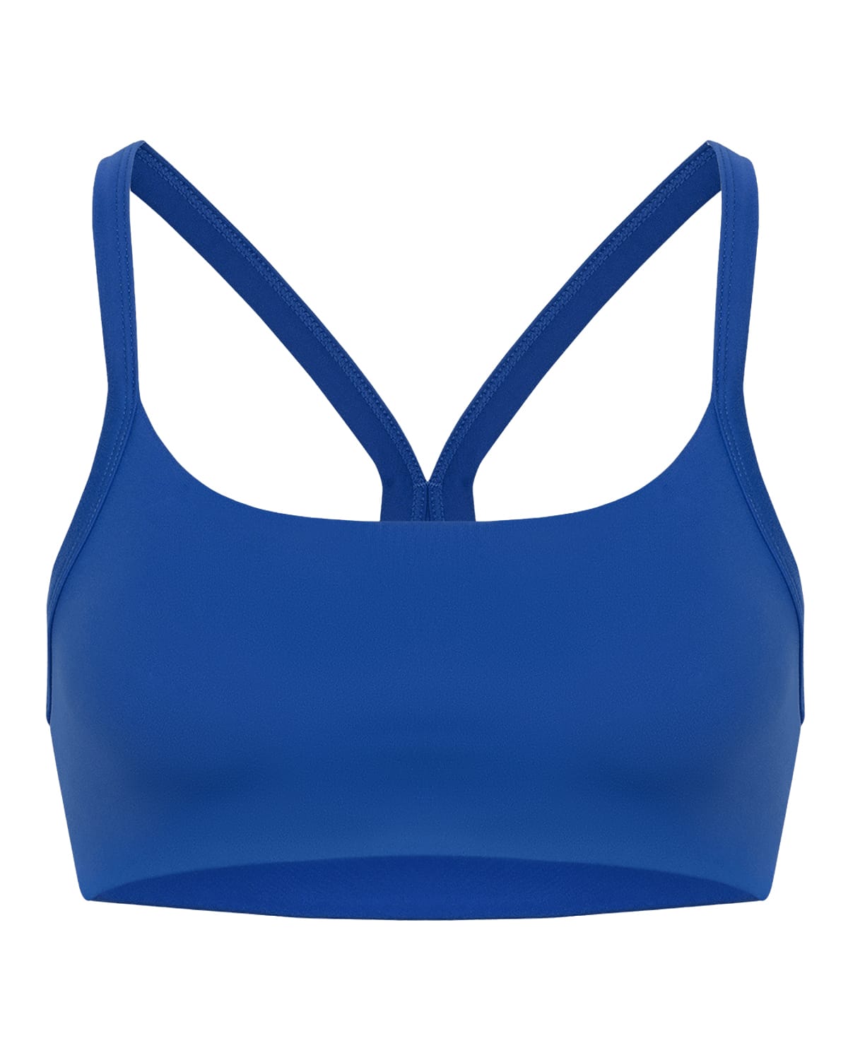 Serenity Soft Racerback Crop | Cobalt