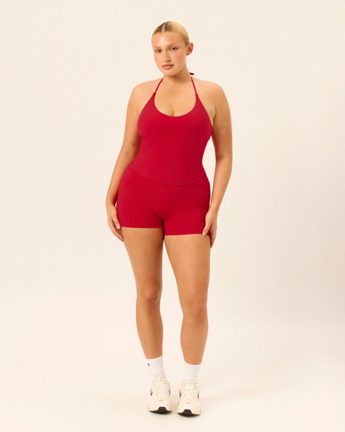 Serenity Scrunch Shorts 4" | Chilli