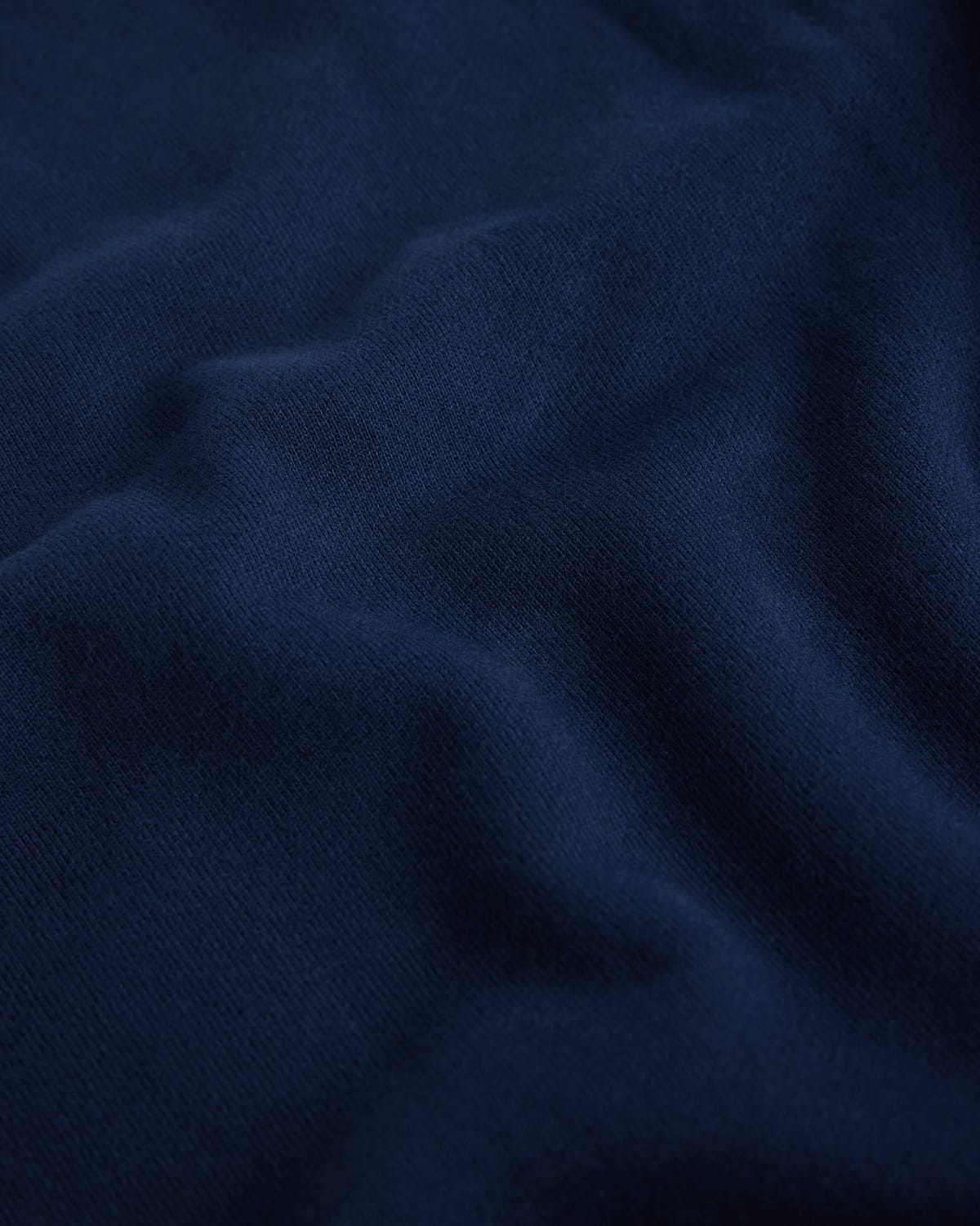 Cropped Crew Neck | Navy