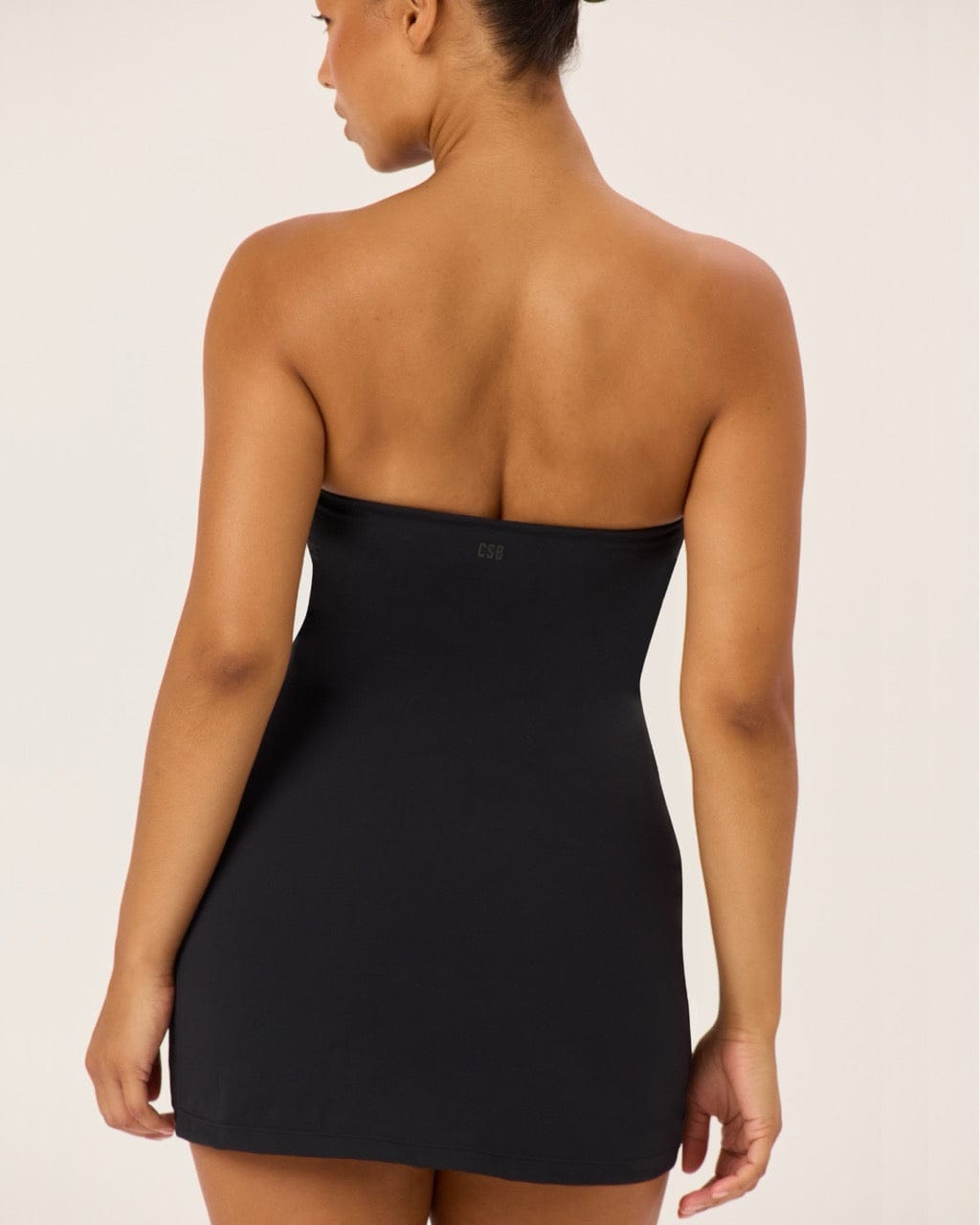 Form Strapless Mini Dress | Black