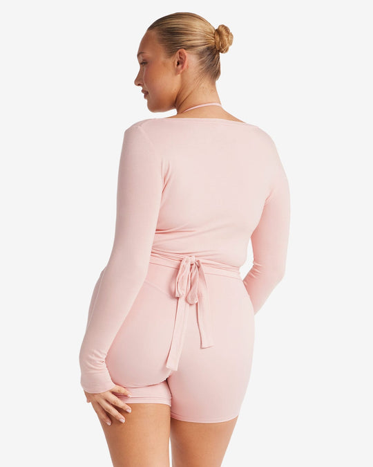 IM Ballet Wrap Top | Blush