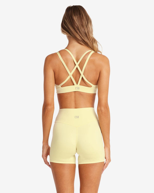 Serenity Cece Crop | Lemon