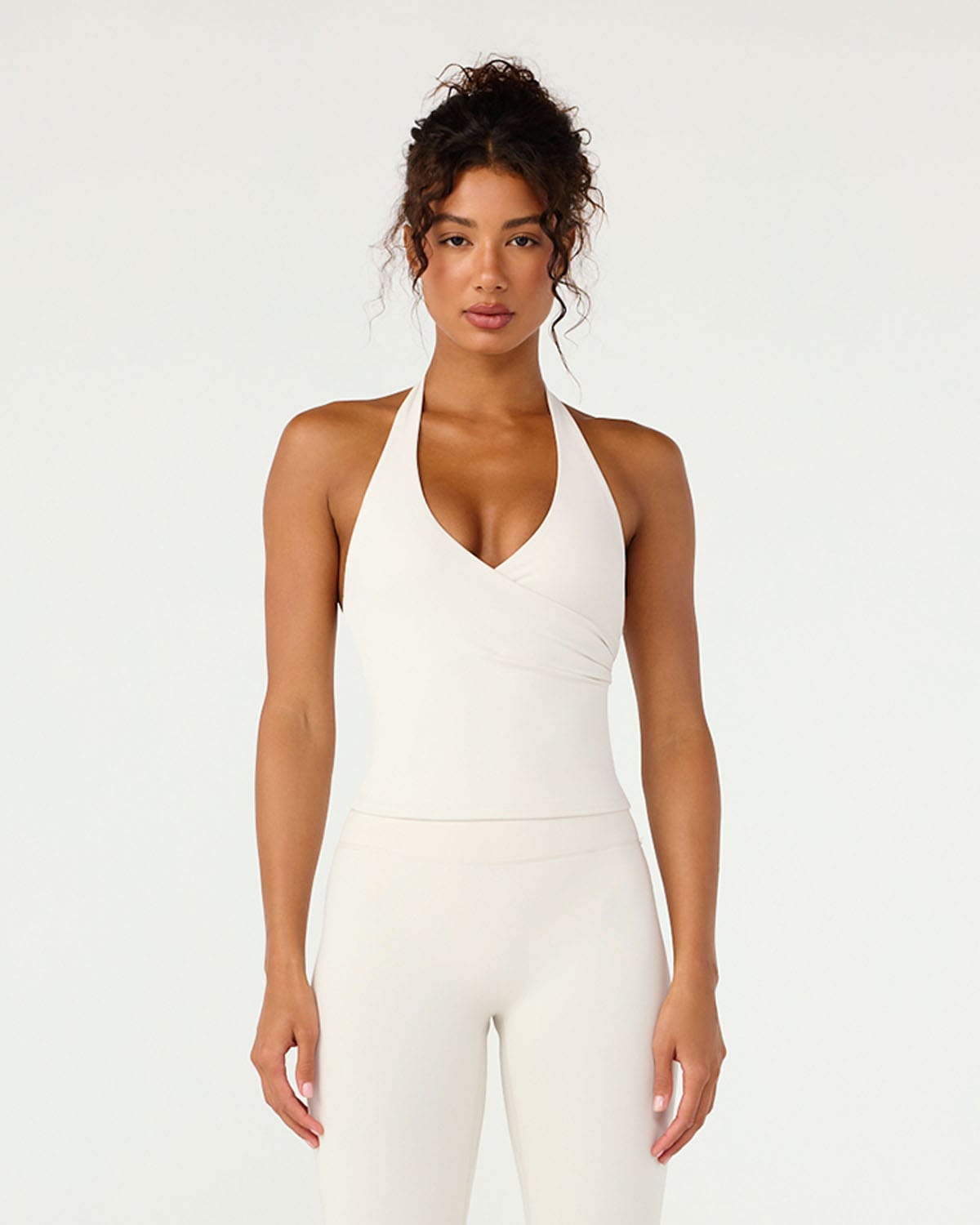 Serenity Halle Halter Tank | Vanilla