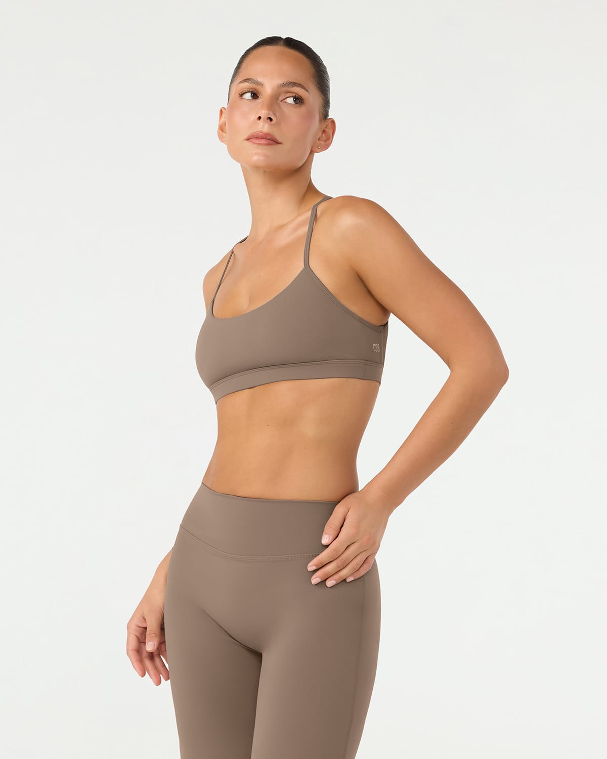 Fade Ivy Crop | Mocha