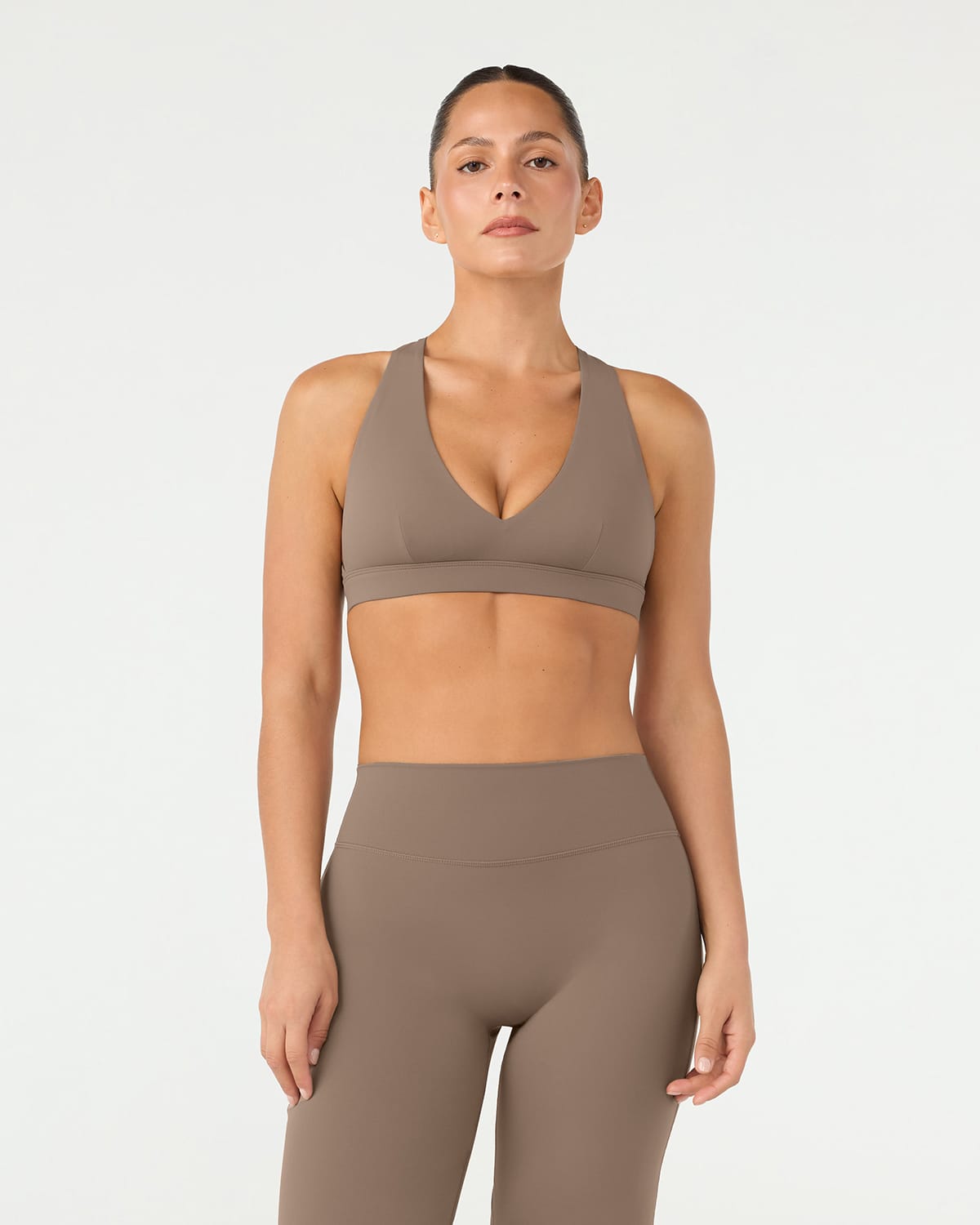 Fade Selena Crop | Mocha