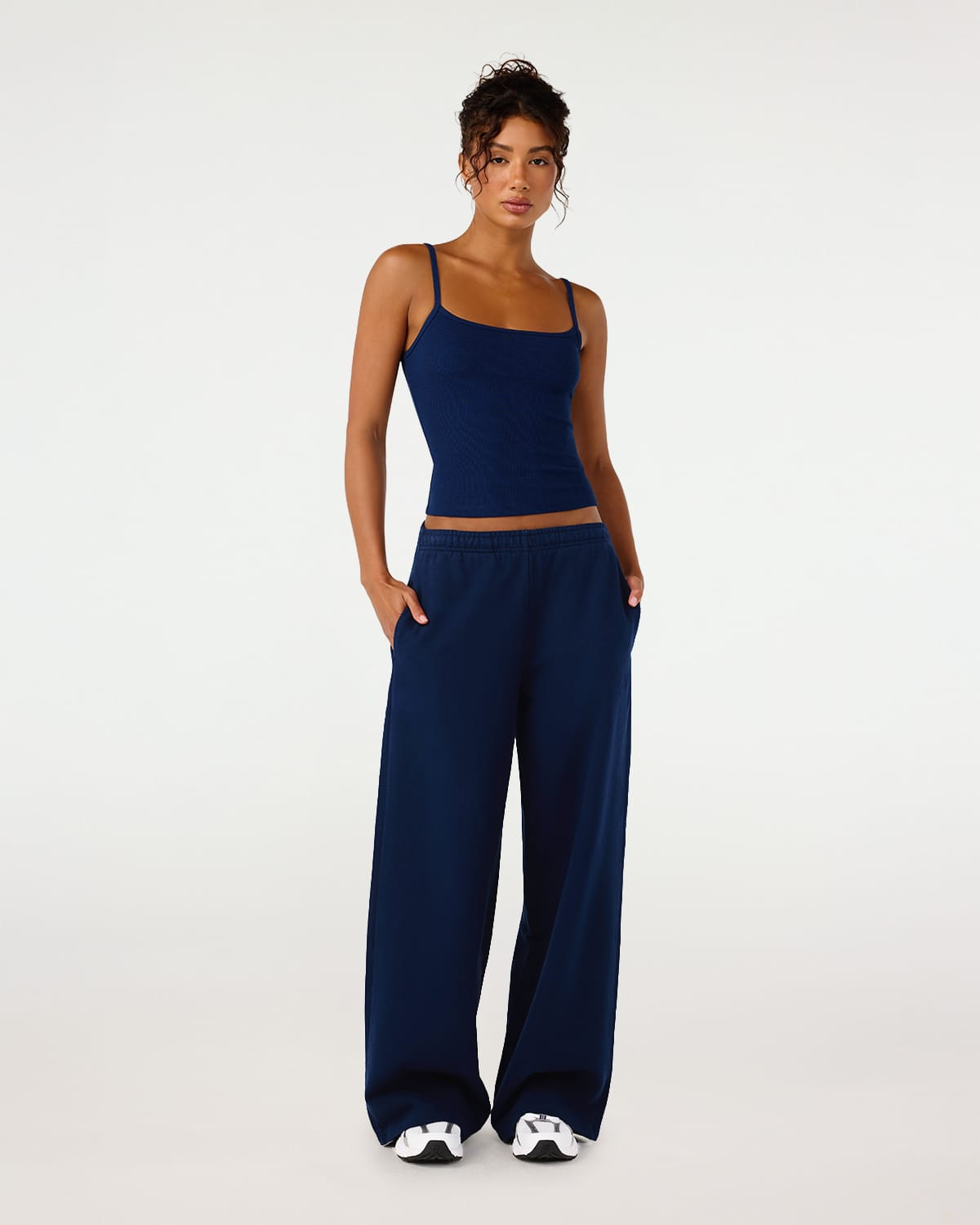 Straight Leg Sweatpants | Navy