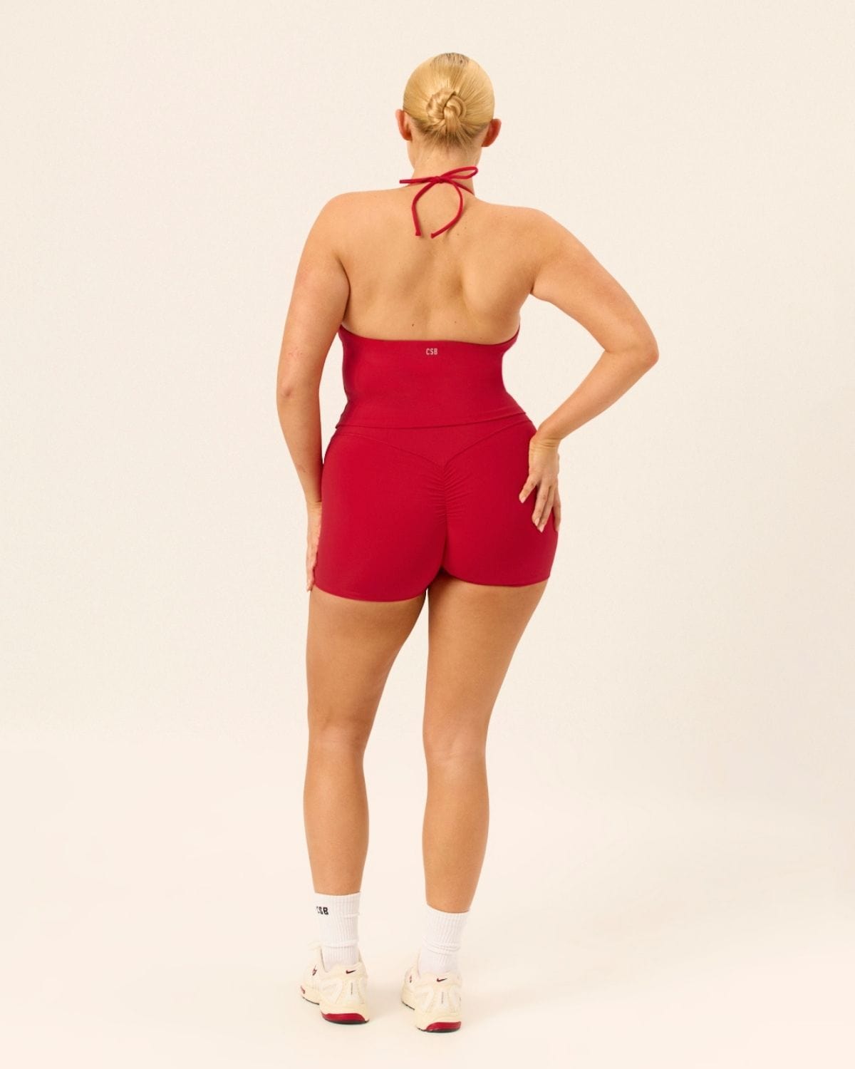 Serenity Scrunch Shorts 4" | Chilli