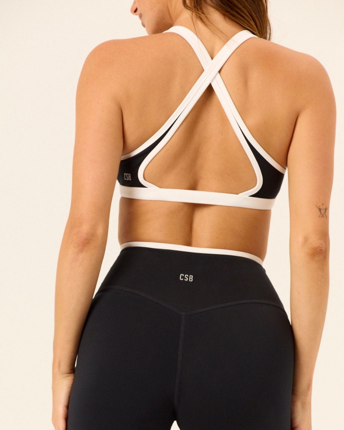 Serenity Paige Clasp Crop | Two Tone