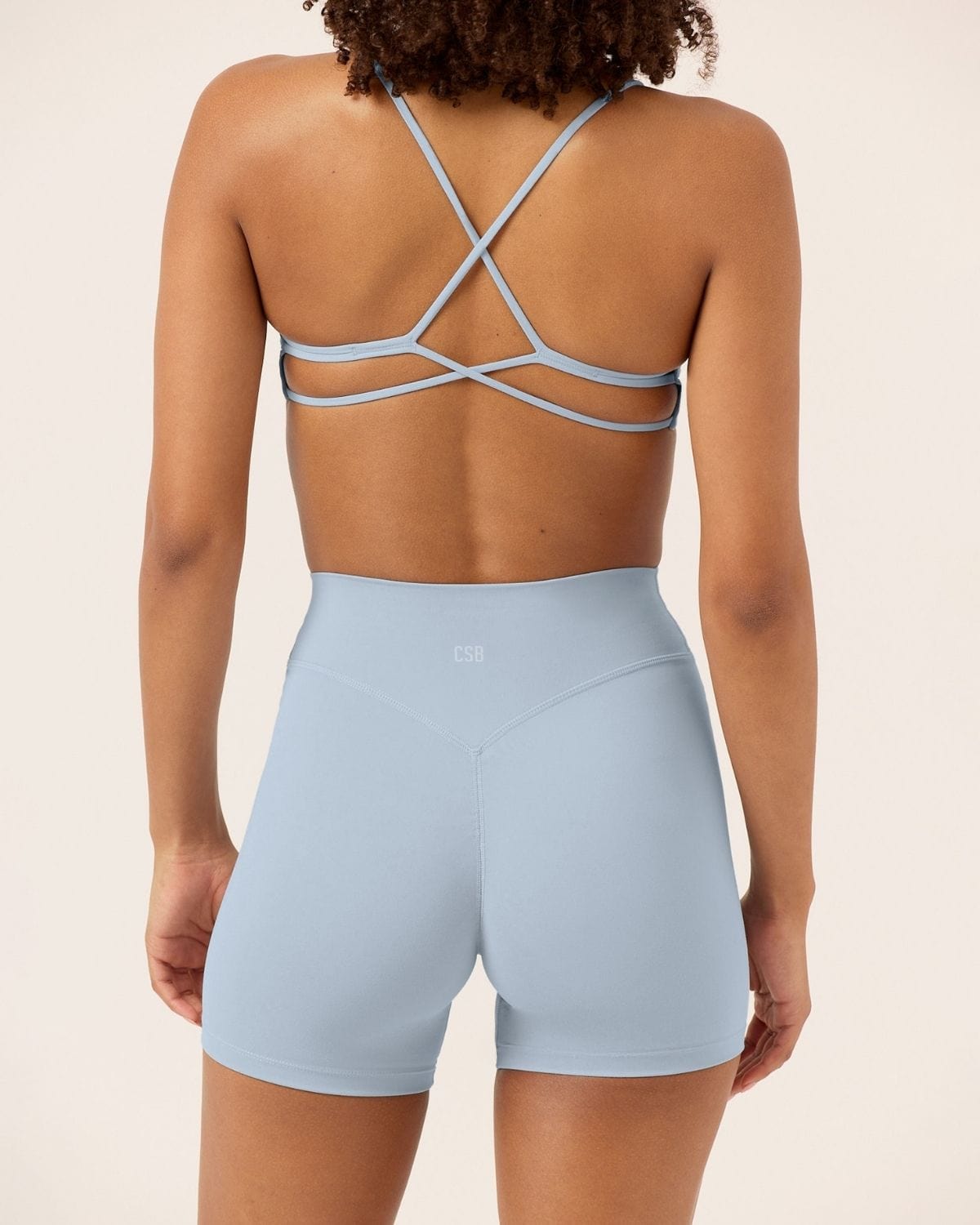 Form Hailey Crop | Dusty Blue
