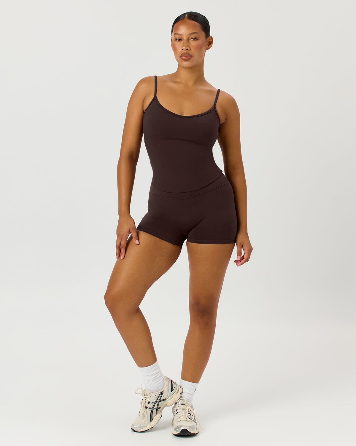 Serenity Shorts 4" | Espresso